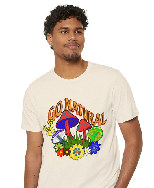 "Go Natural" Recycled Organic T-Shirt