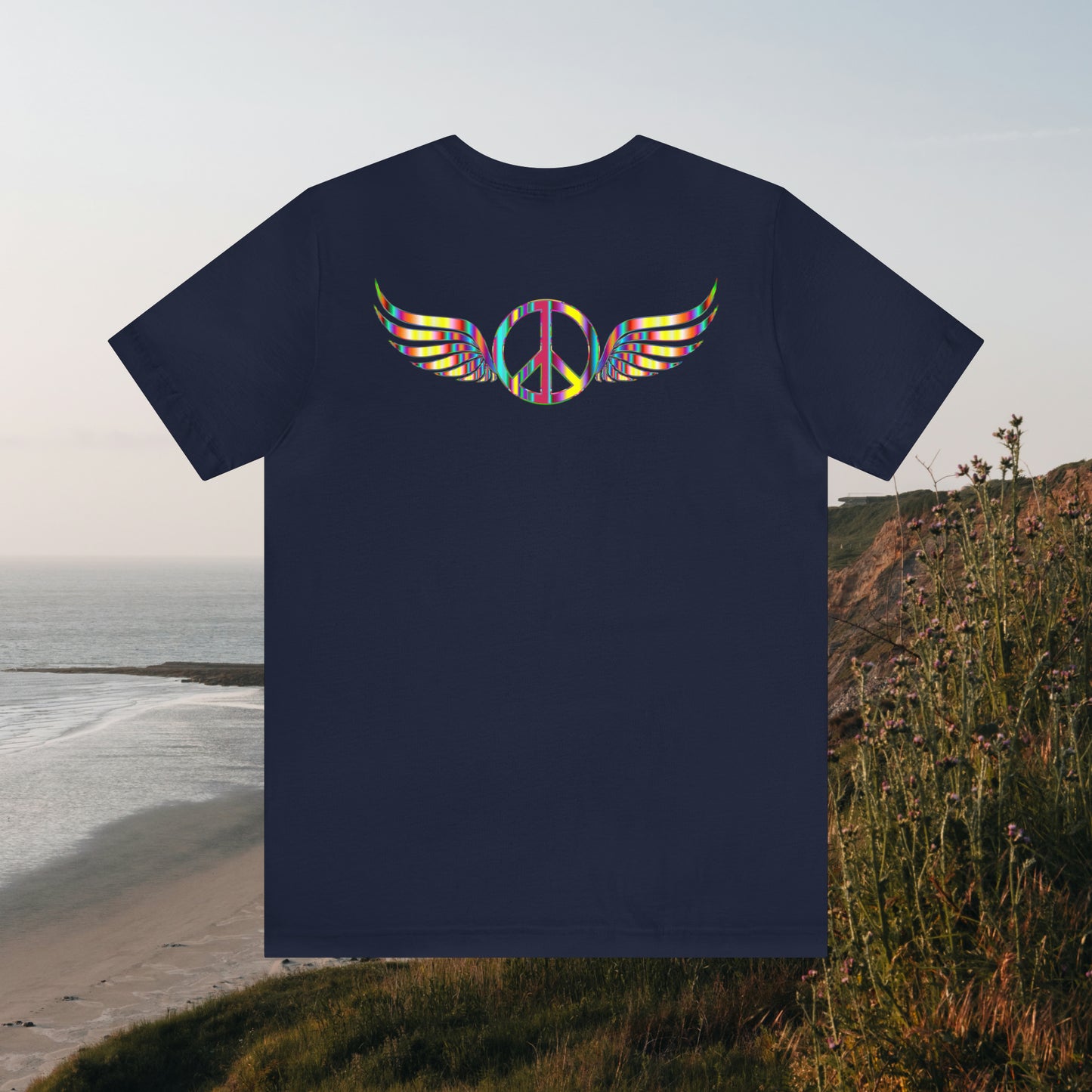 "Flying Peace Sign"