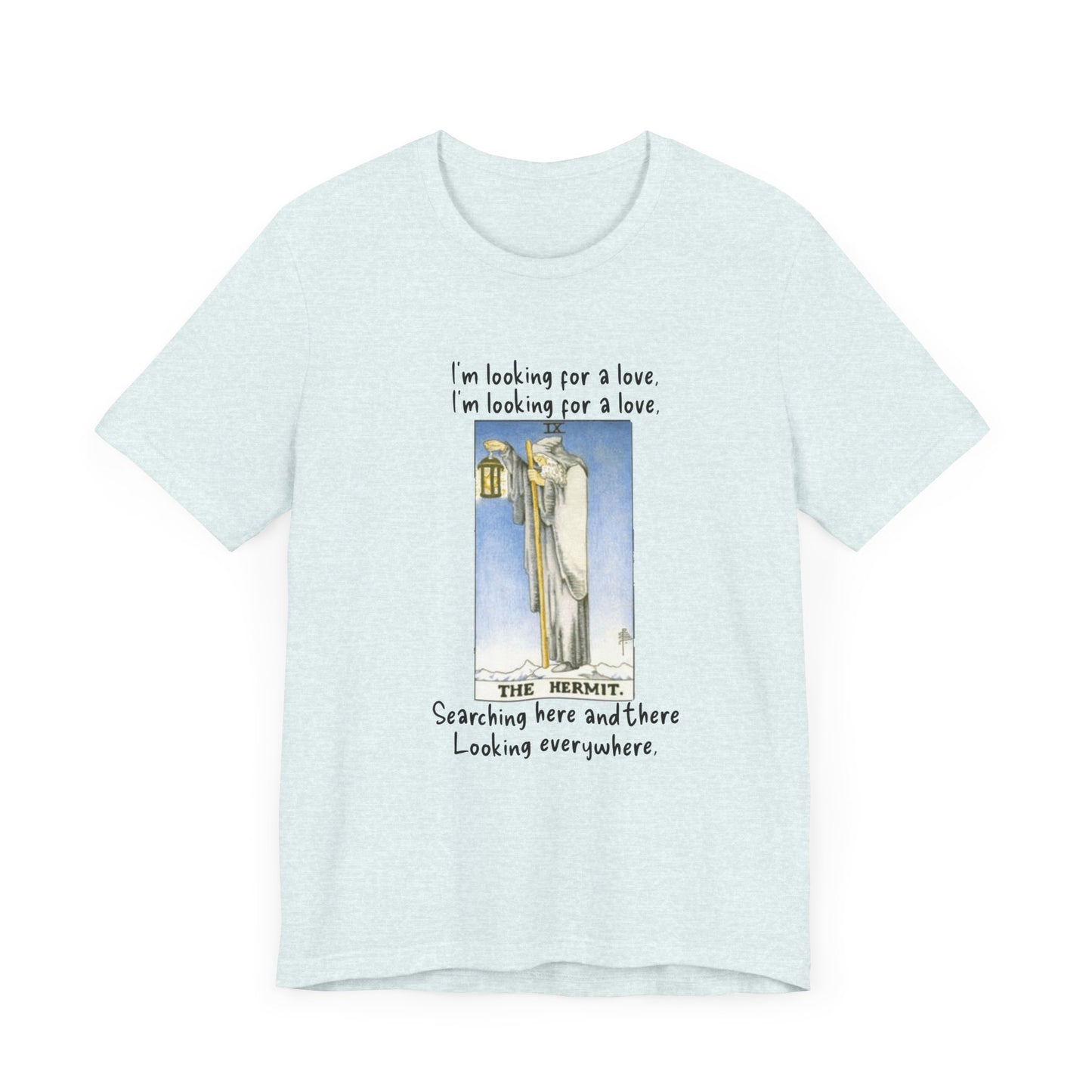 T-Shirt J Geils meets The Hermit Tarot Card Design Unisex Jersey Short Sleeve Tee