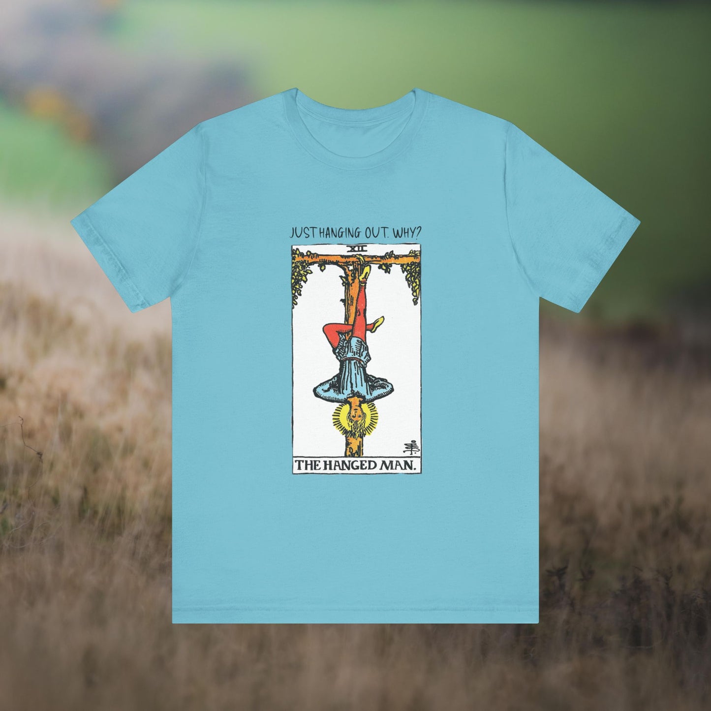 Tarot Hanged Man Tee - Just Hanging Out Explanation