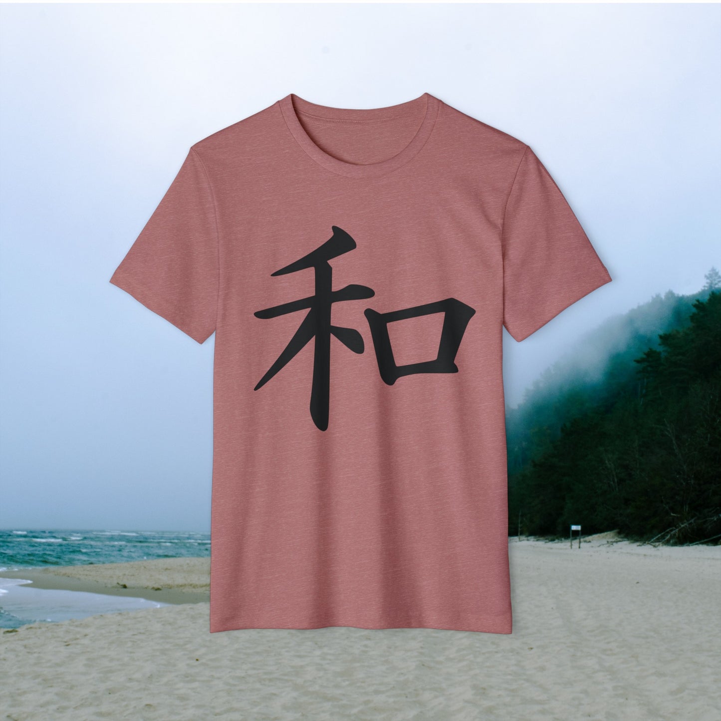 "Kanji Peace" Recycled Organic T-Shirt