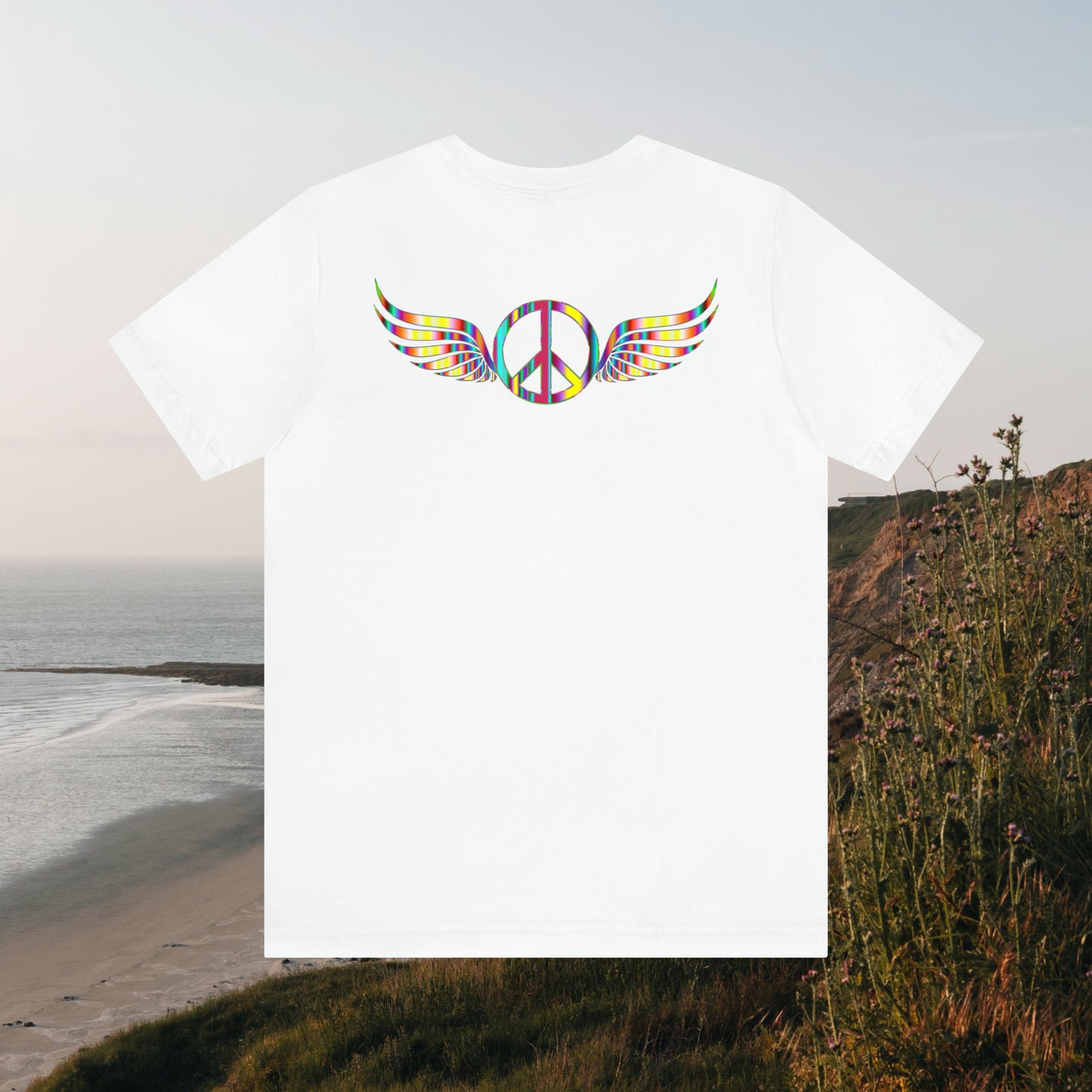 "Flying Peace Sign"