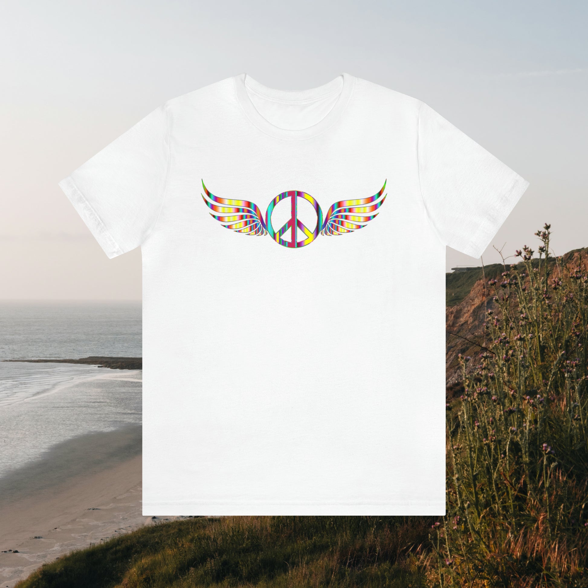 "Flying Peace Sign"