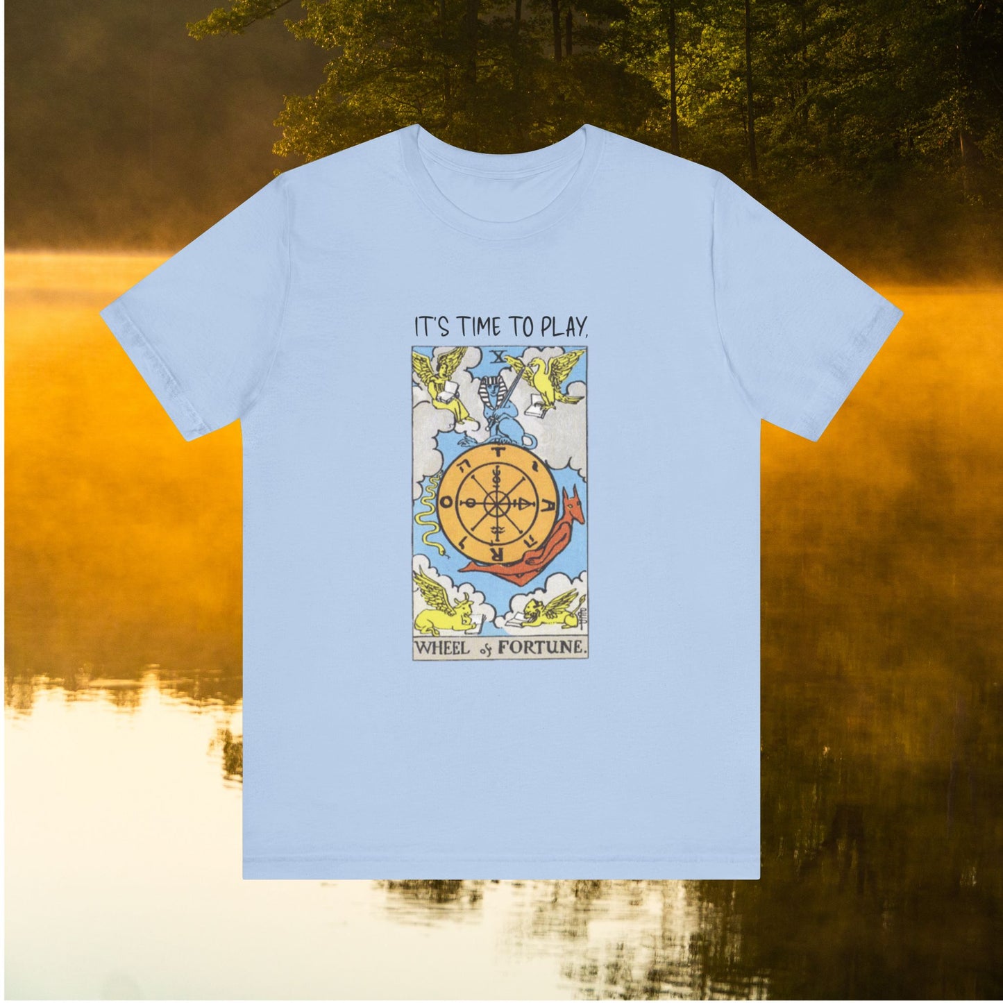 Tarot Wheel Unisex Tee