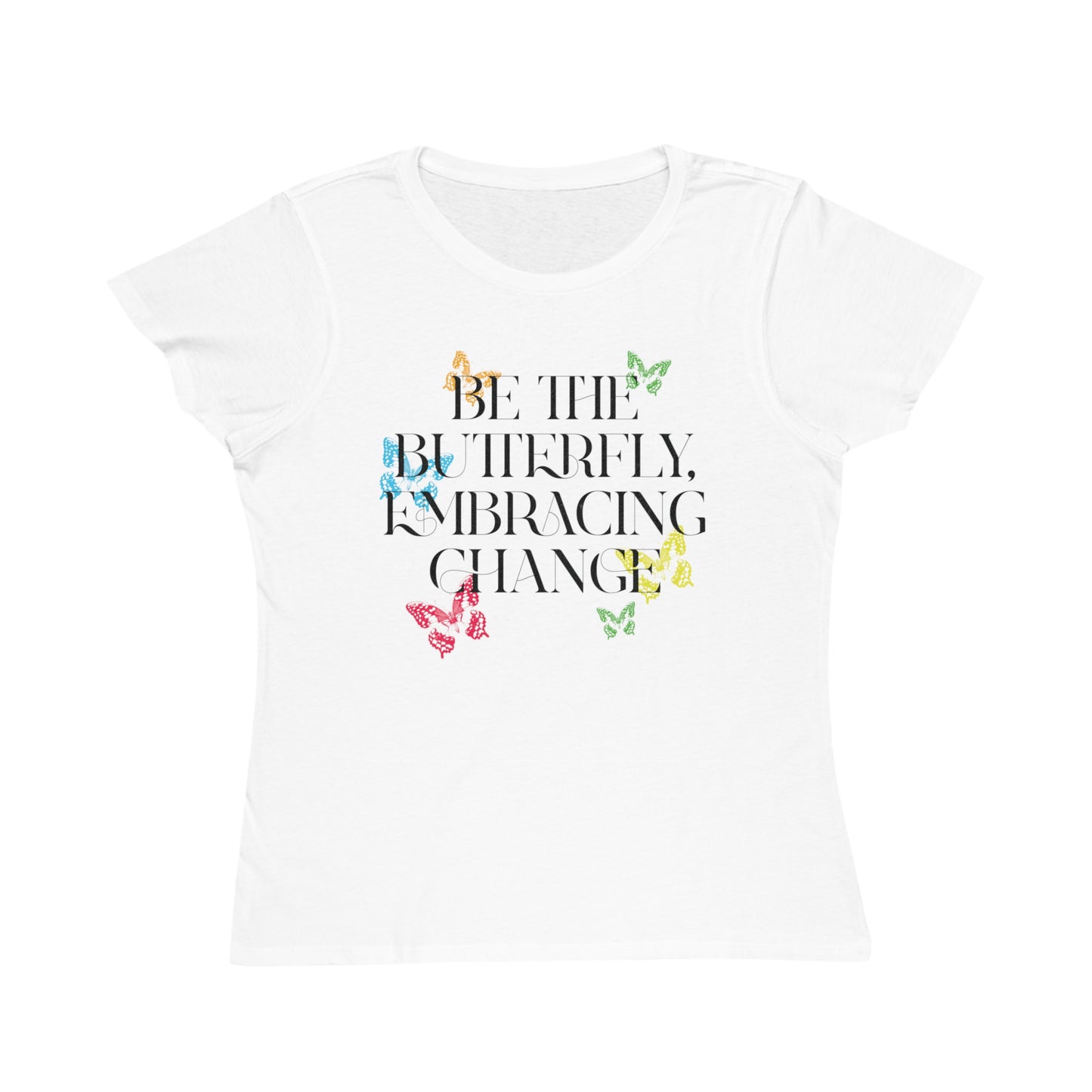 "Butterfly Embracing Change" Econscious Organic Women's Classic T-Shirt