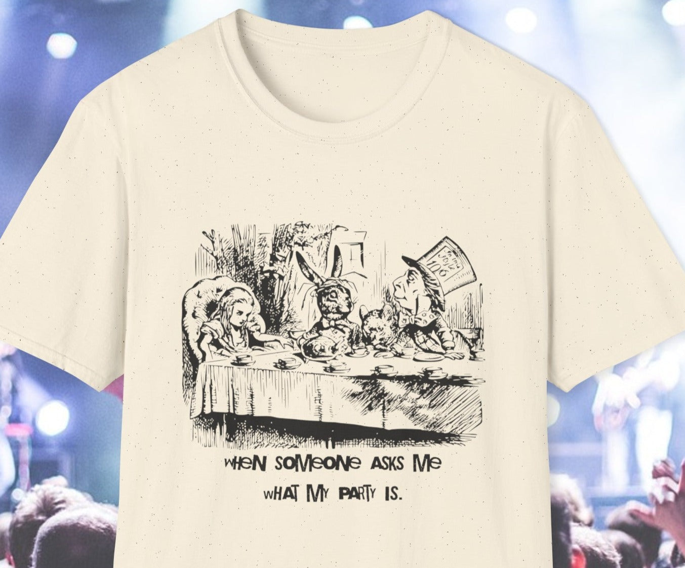 "Tea Party" Softstyle US Cotton T-Shirt