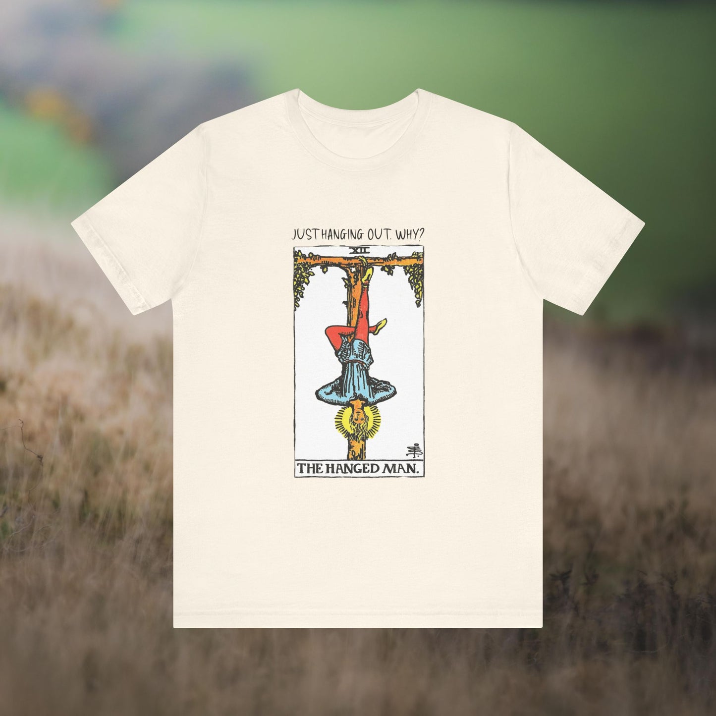 Tarot Hanged Man Tee - Just Hanging Out Explanation