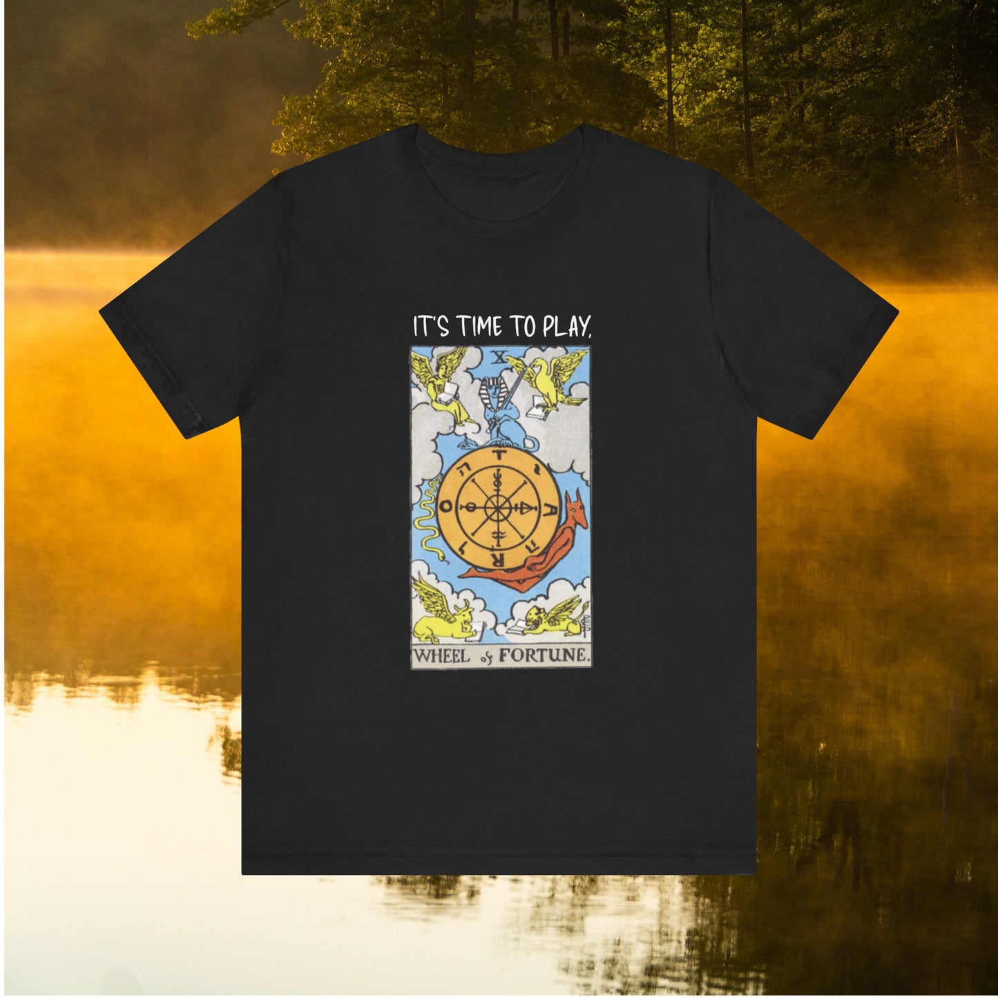 Tarot Wheel Unisex Tee