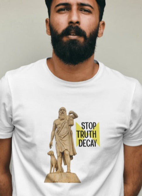 "Stop Truth Decay" 100% Certified Organic Unisex Classic T-Shirt