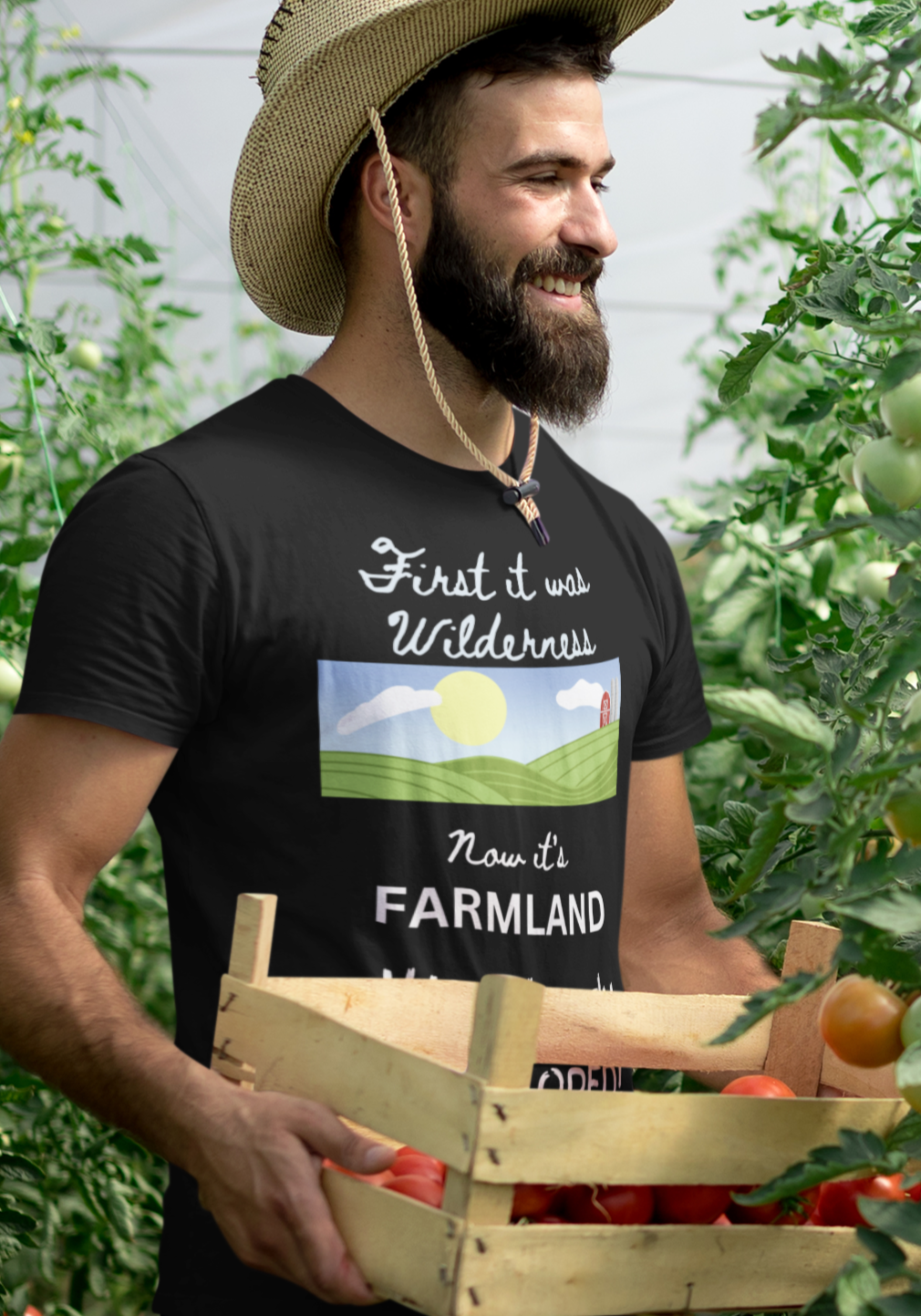 "Now It's Farmland!"