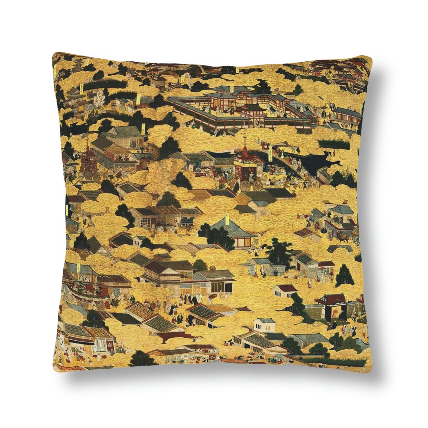 "Kyoto Map" Waterproof Pillow