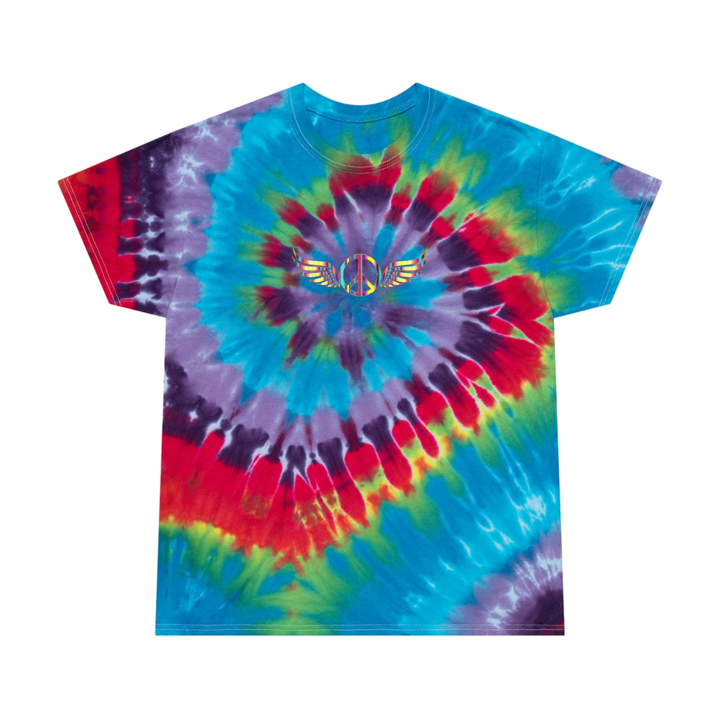 "Flying Peace Sign Tie Dye"