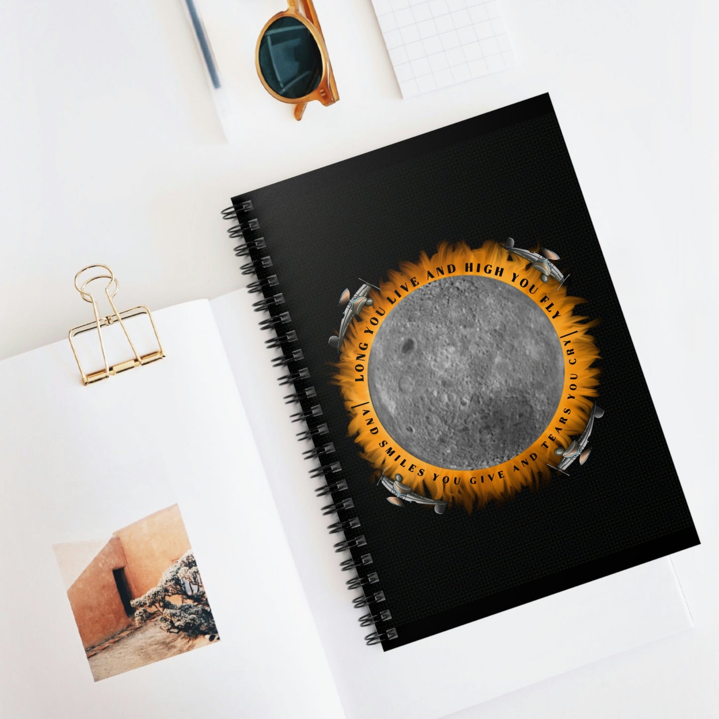 "Eclipse, from the Dark Side of the Moon" Notebook