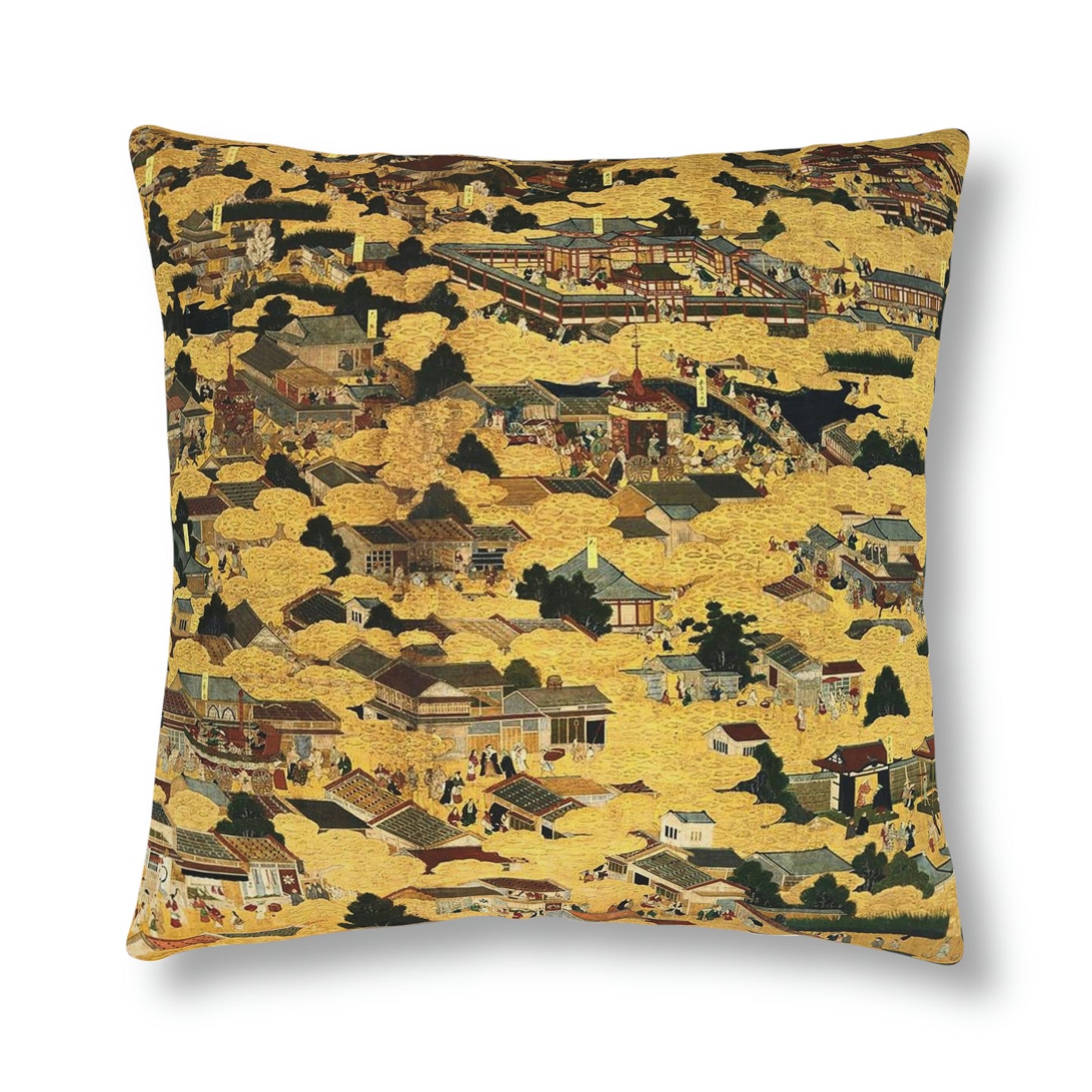 "Kyoto Map" Waterproof Pillow