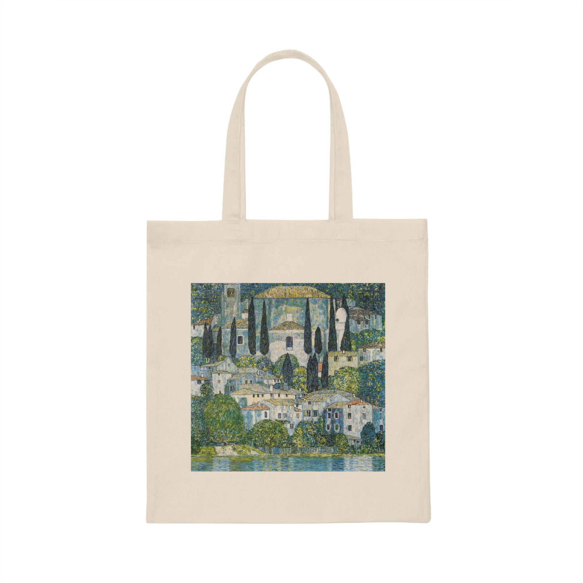 "Kirche in Cassone" by Klimt Canvas Tote