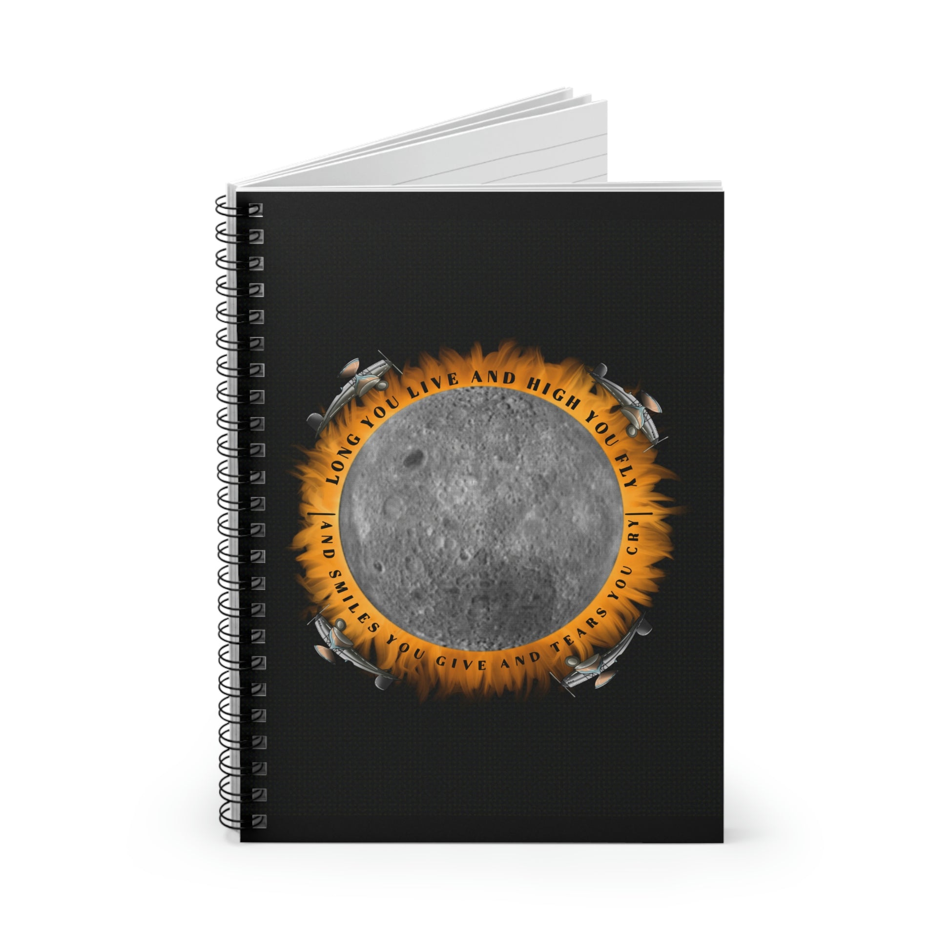 "Eclipse, from the Dark Side of the Moon" Notebook