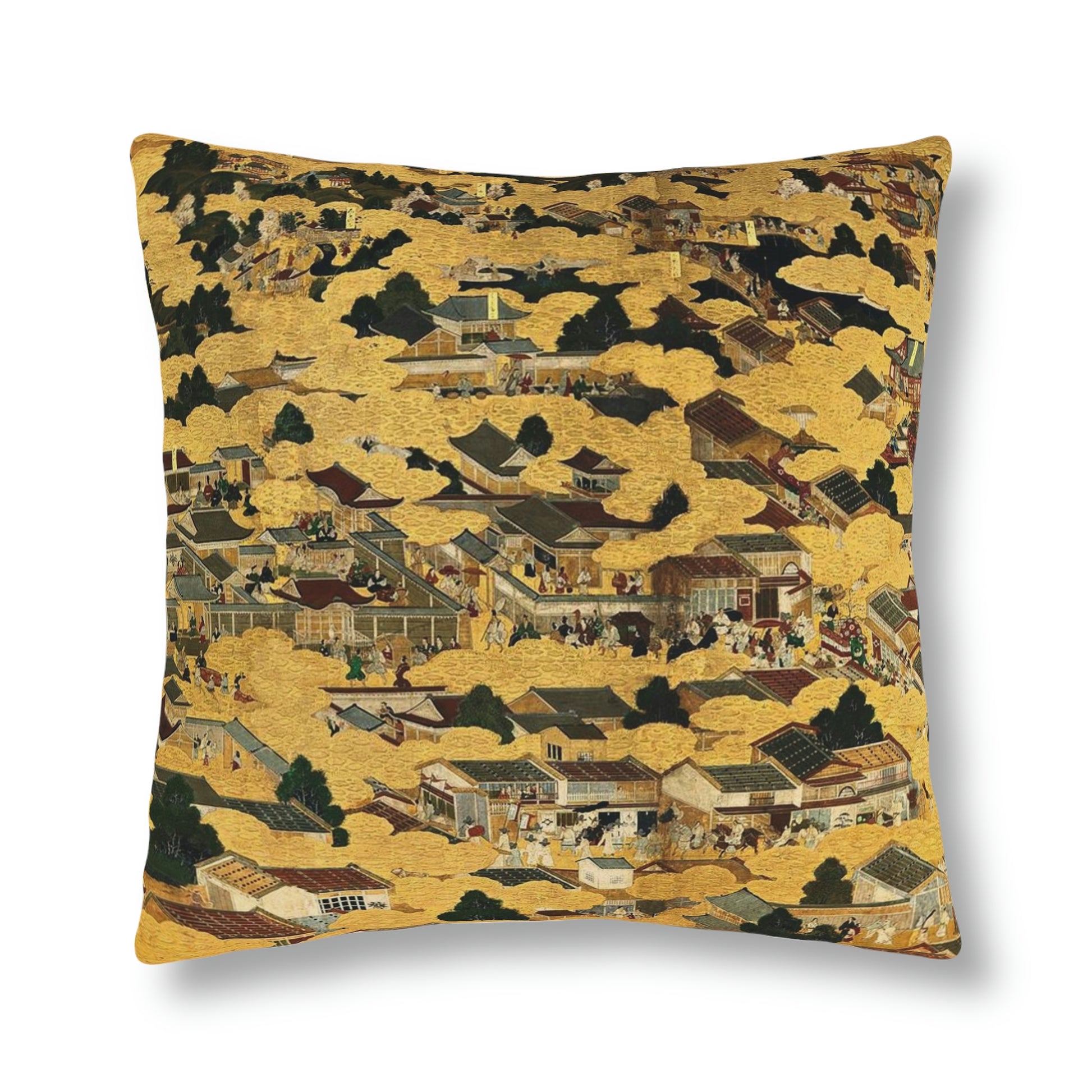 "Kyoto Map" Waterproof Pillow