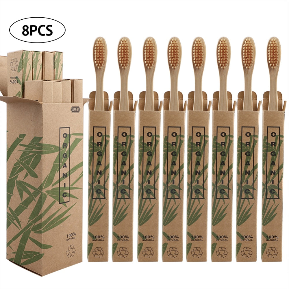 Bamboo Eco-friendly toothbrushes