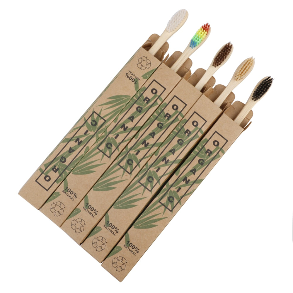 Bamboo Eco-friendly toothbrushes