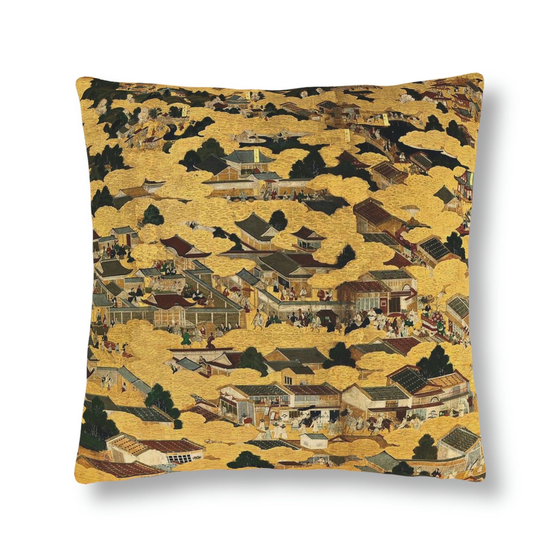 "Kyoto Map" Waterproof Pillow