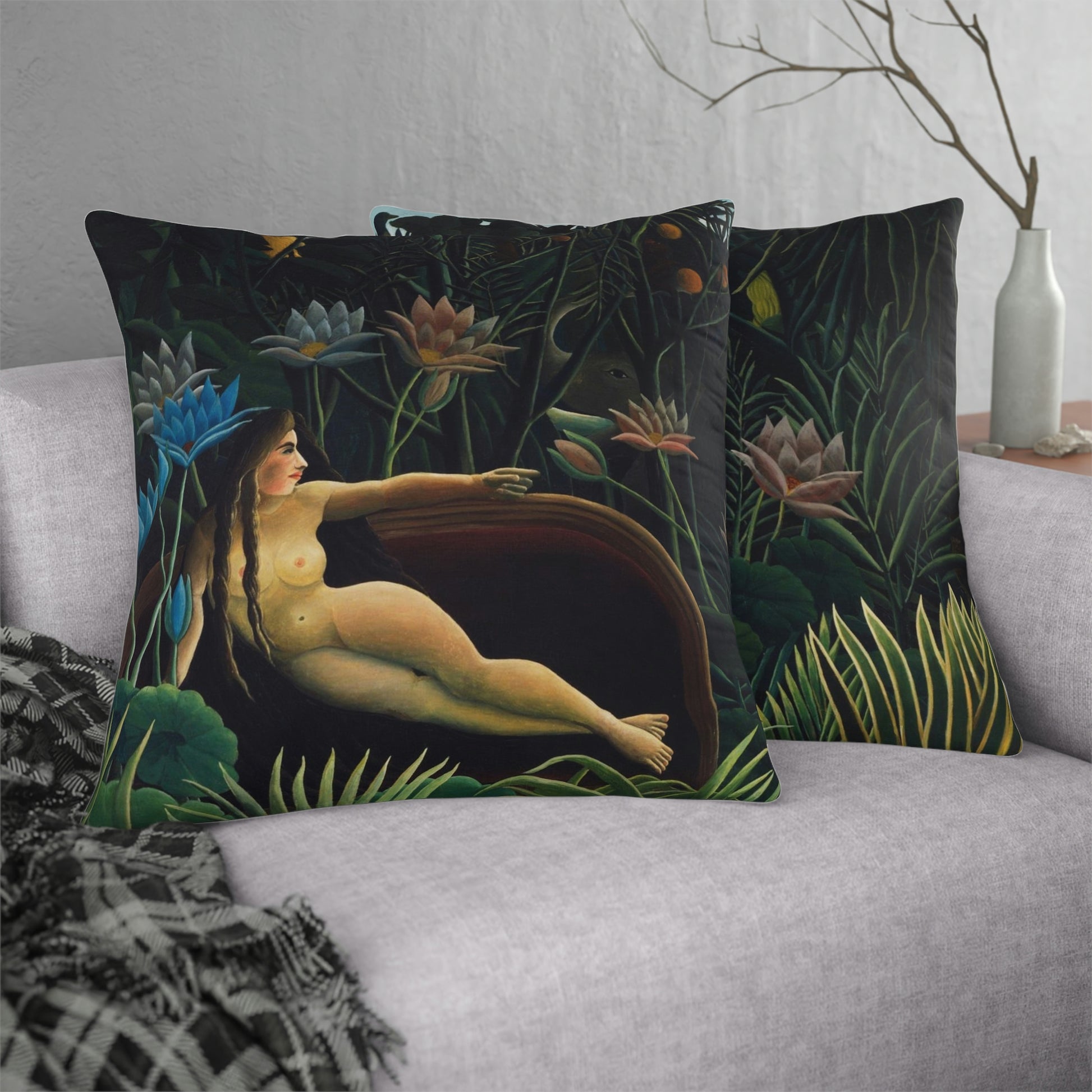 "The Dream" by Rousseau, Waterproof Pillow