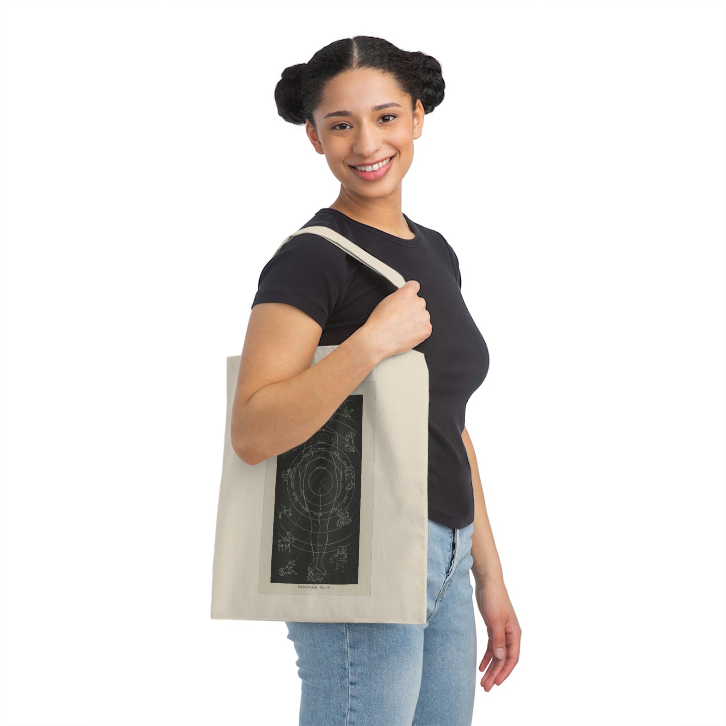 "Solar Woman" Canvas Tote