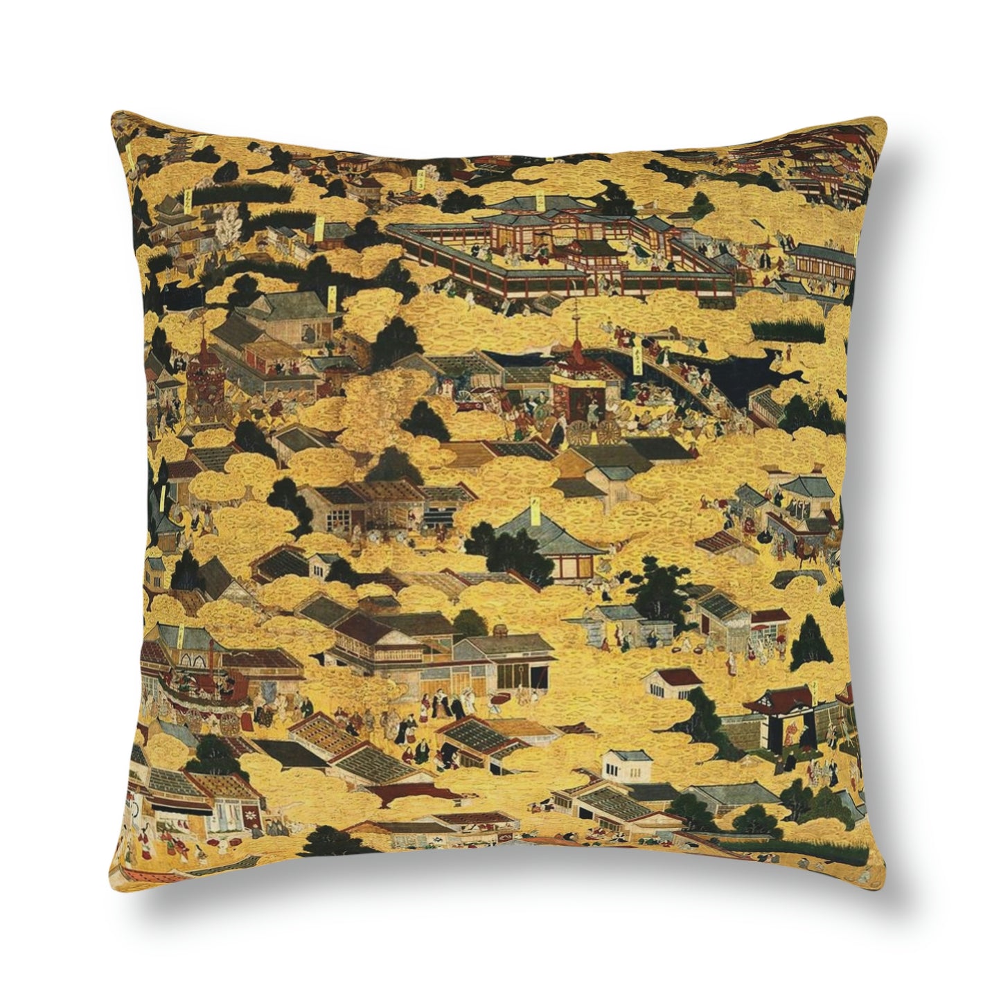 "Kyoto Map" Waterproof Pillow