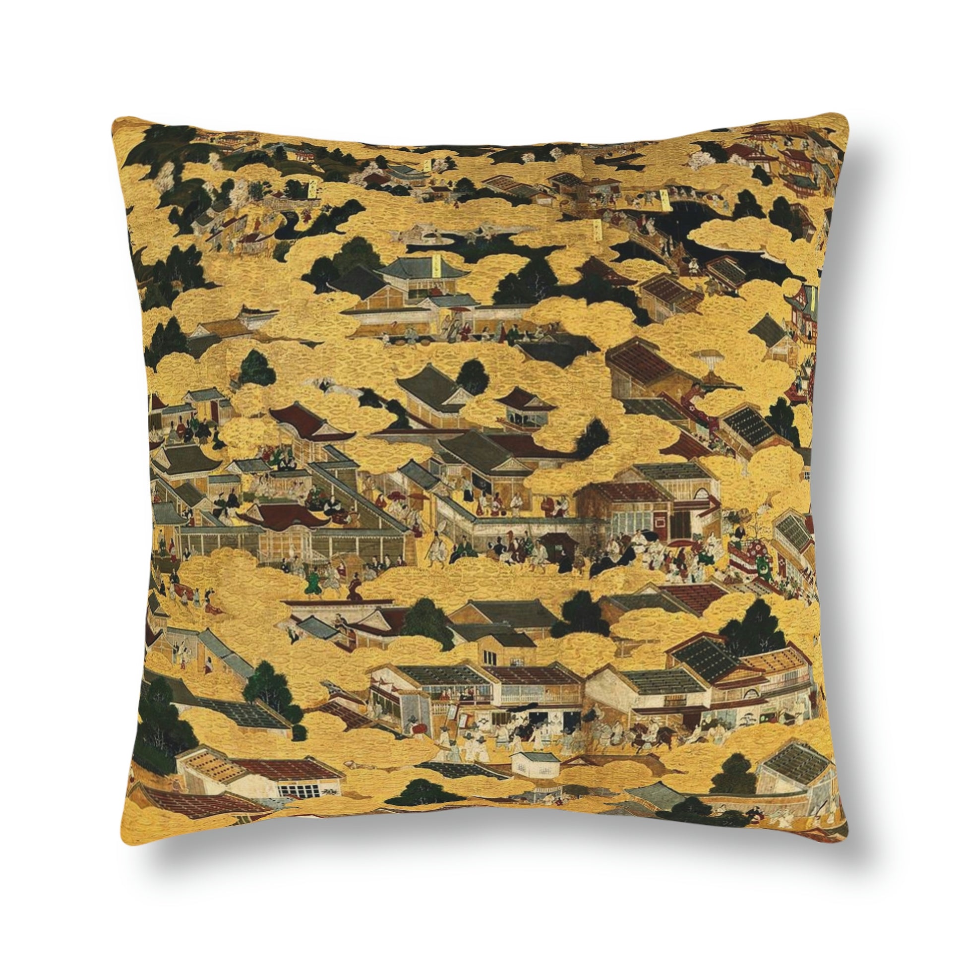 "Kyoto Map" Waterproof Pillow