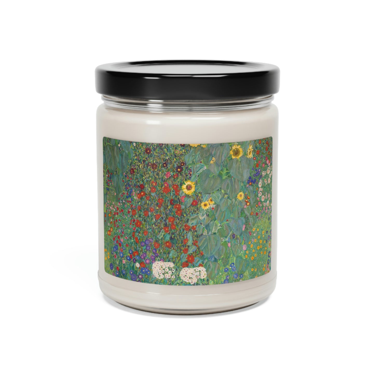 "Apple Harvest" Scented Soy Candle with Monet Garden picture