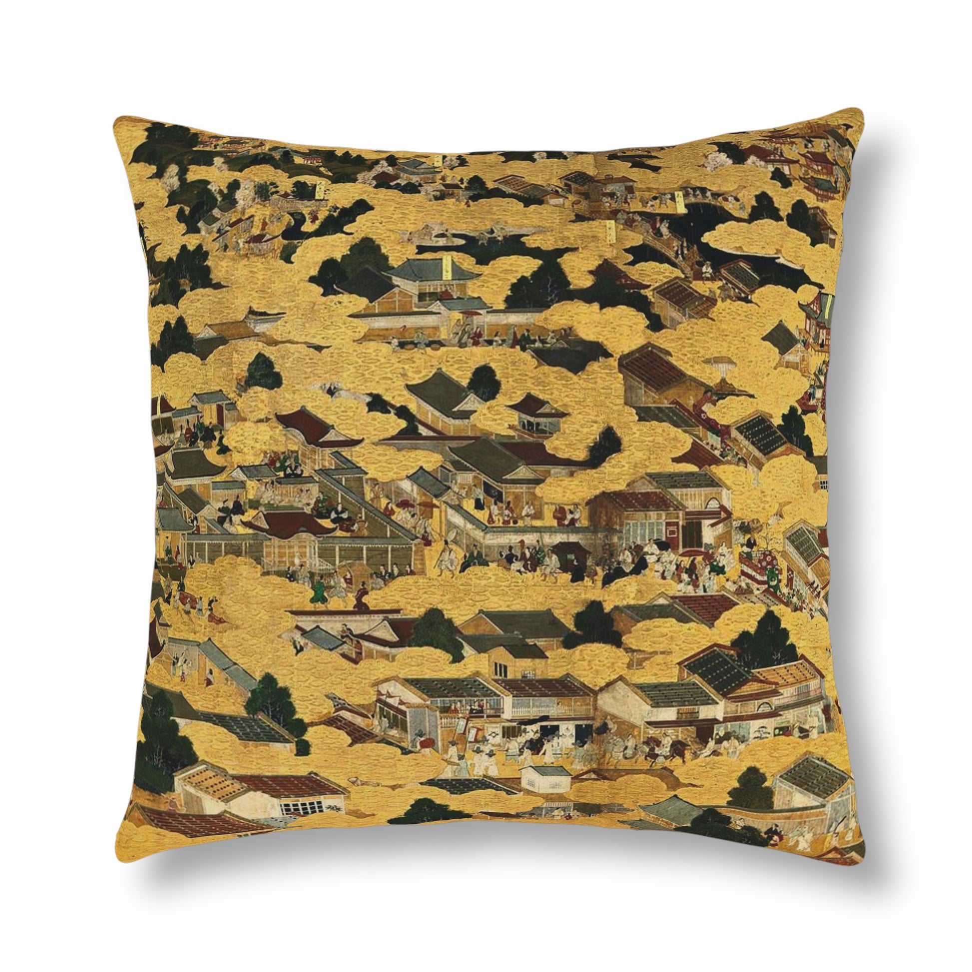 "Kyoto Map" Waterproof Pillow