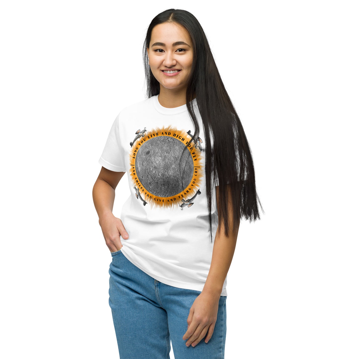 "Eclipse, from the Dark Side of the Moon" Organic Tee